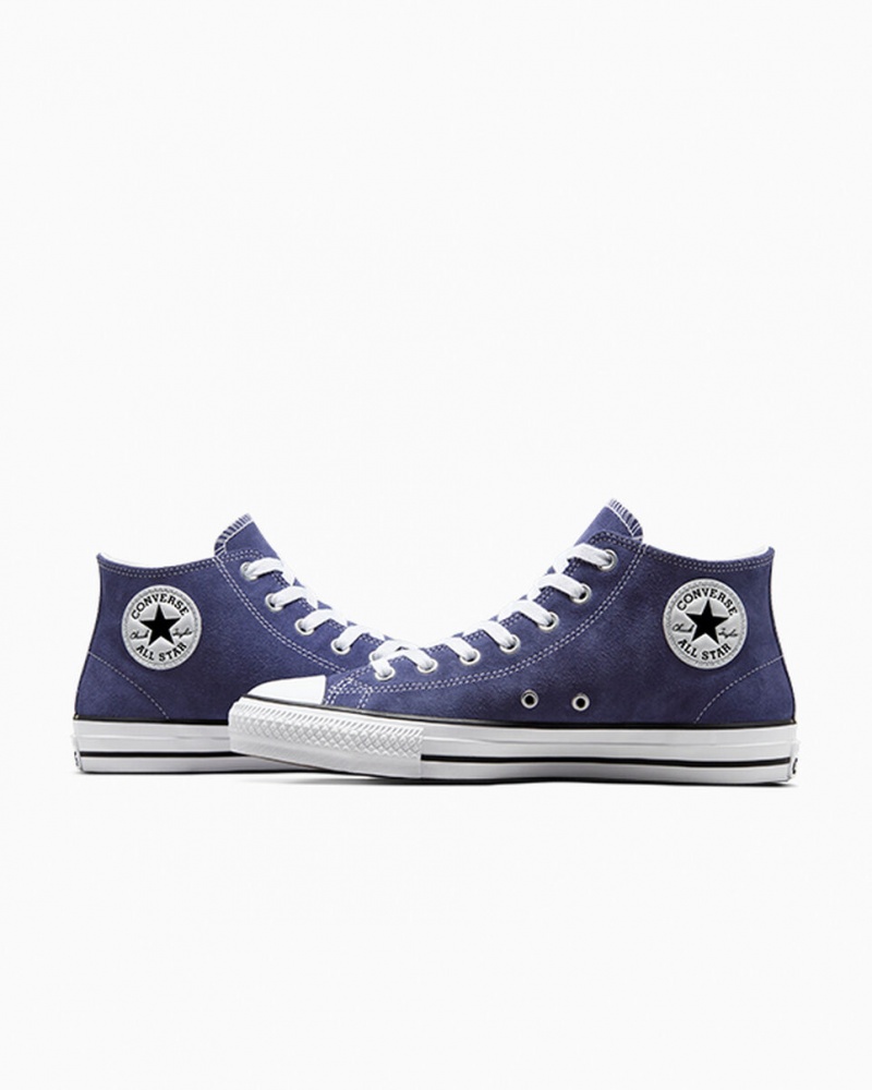 Converse Chuck Taylor All Star Pro Daim Bleu Blanche Noir | GD9135678