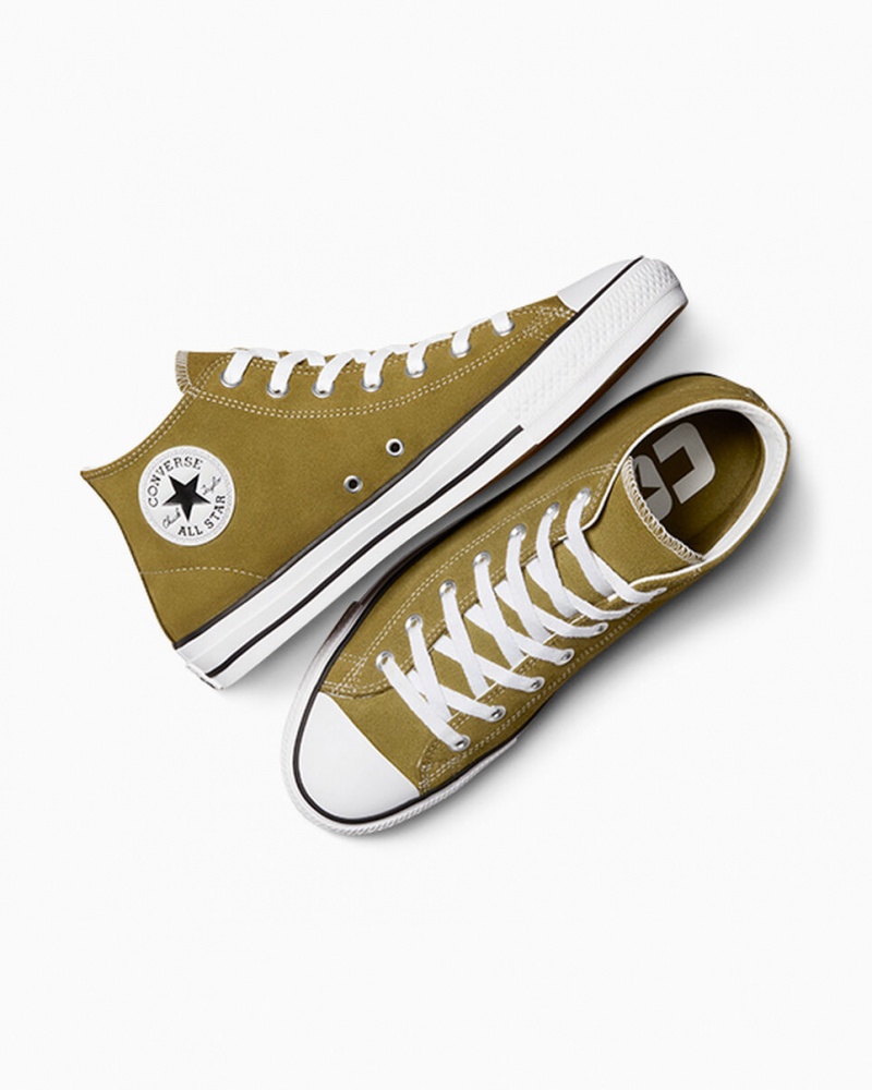 Converse Chuck Taylor All Star Pro Daim Blanche Noir | FH5317064