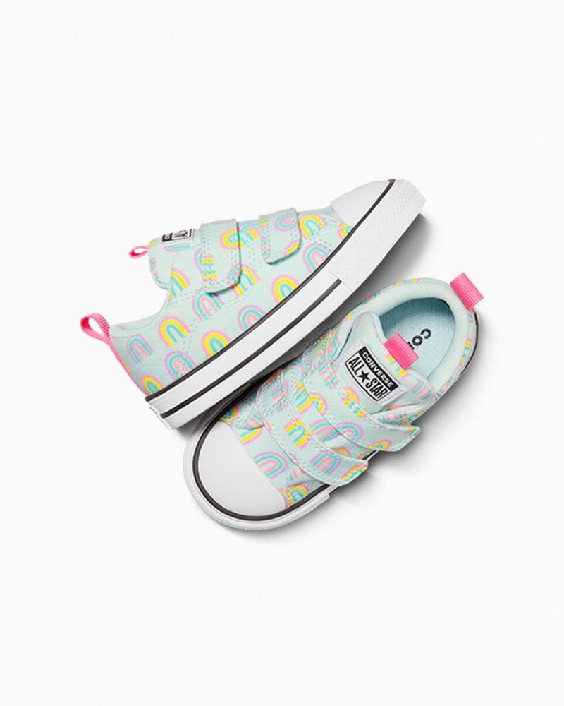 Converse Chuck Taylor All Star Rave Easy-On Rainbows Bleu Rose | UK4792635