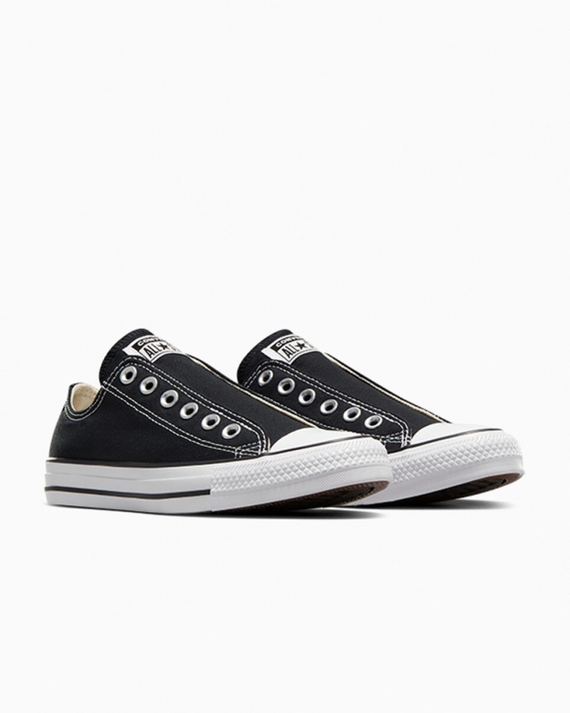 Converse Chuck Taylor All Star Slip Noir Blanche Noir | MN3154729