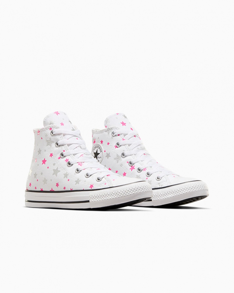 Converse Chuck Taylor All Star Sparkle Blanche Rose Blanche | KU5092738