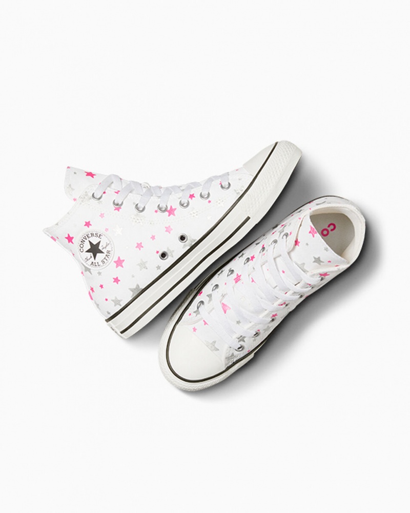 Converse Chuck Taylor All Star Sparkle Blanche Rose Blanche | KU5092738