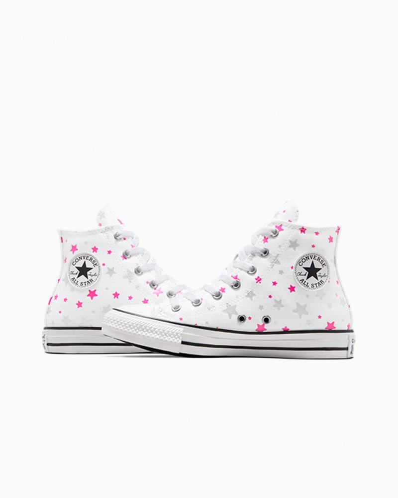 Converse Chuck Taylor All Star Sparkle Blanche Rose Blanche | KU5092738