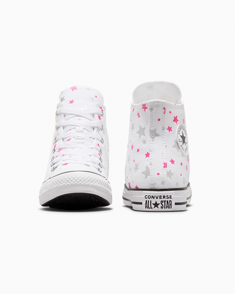 Converse Chuck Taylor All Star Sparkle Blanche Rose Blanche | KU5092738