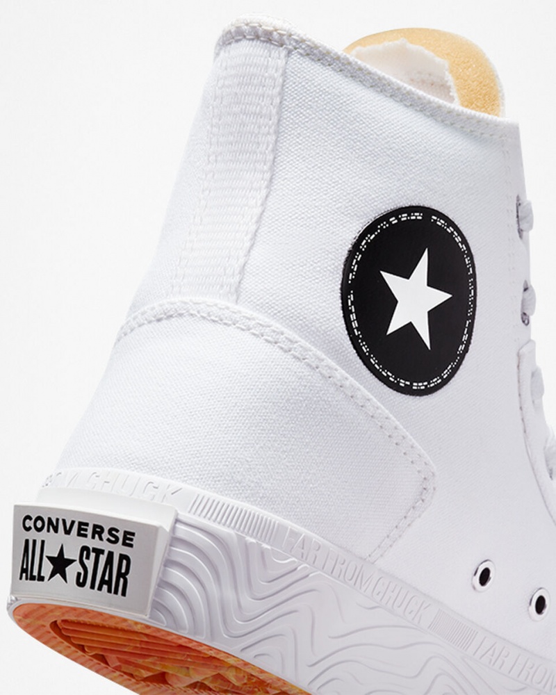 Converse Chuck Taylor Alt Star Tela Blanche Noir Blanche | ZF8972514