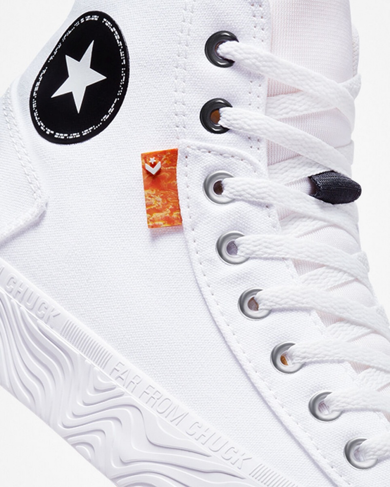 Converse Chuck Taylor Alt Star Tela Blanche Noir Blanche | ZF8972514