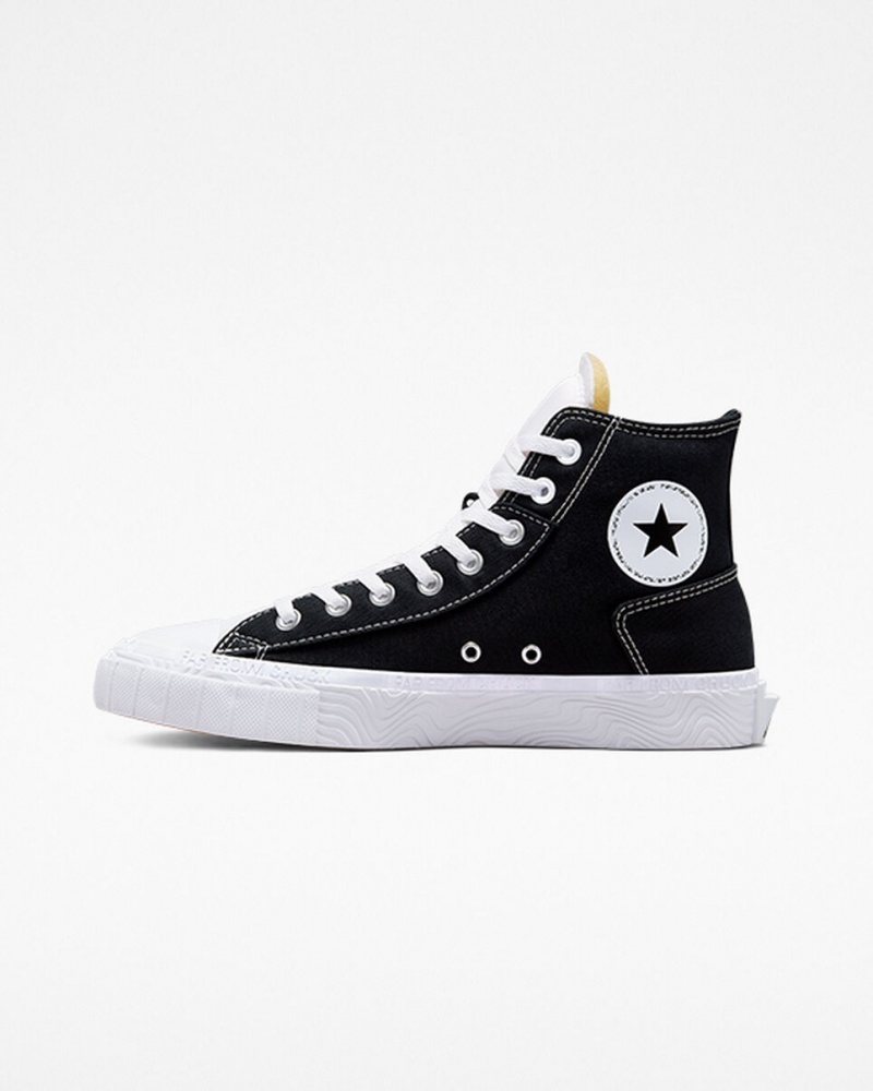 Converse Chuck Taylor Alt Star Tela Noir Blanche Blanche | SP2416703