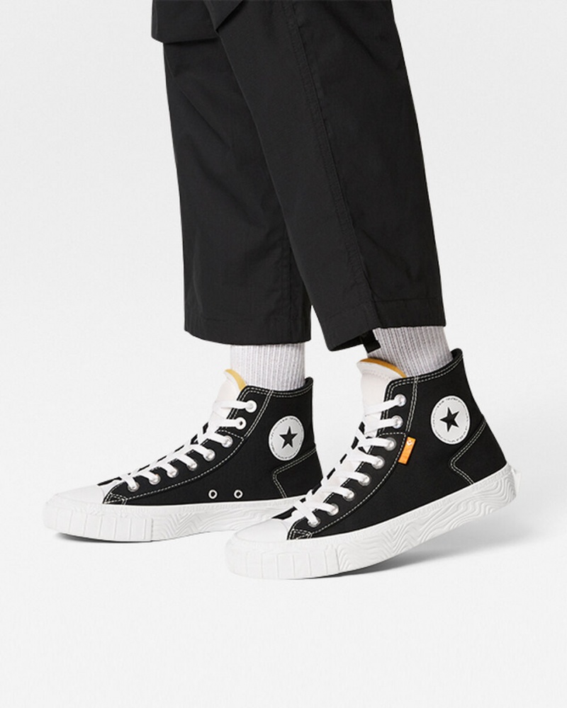 Converse Chuck Taylor Alt Star Tela Noir Blanche Blanche | SP2416703