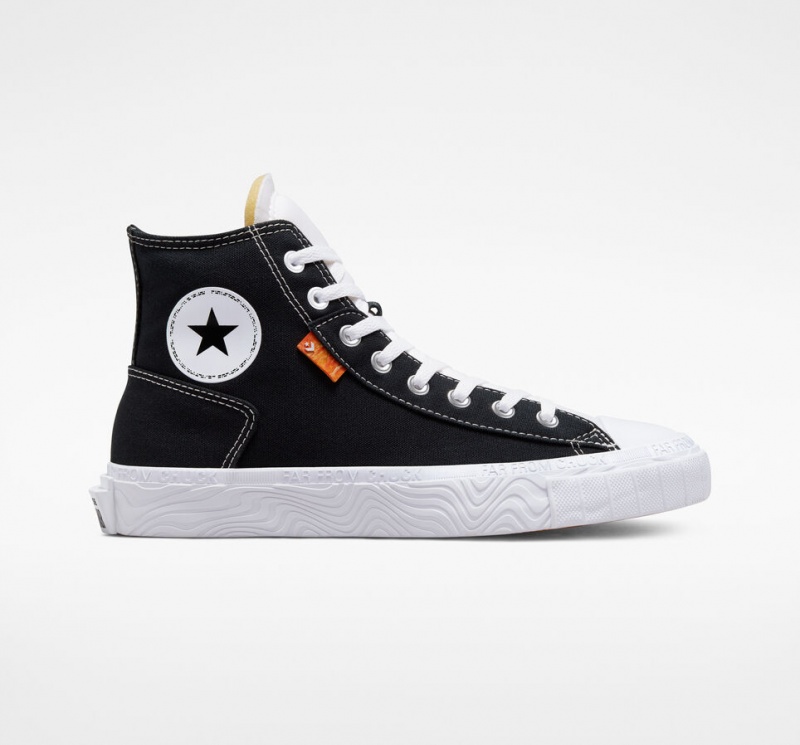 Converse Chuck Taylor Alt Star Tela Noir Blanche Blanche | SP2416703