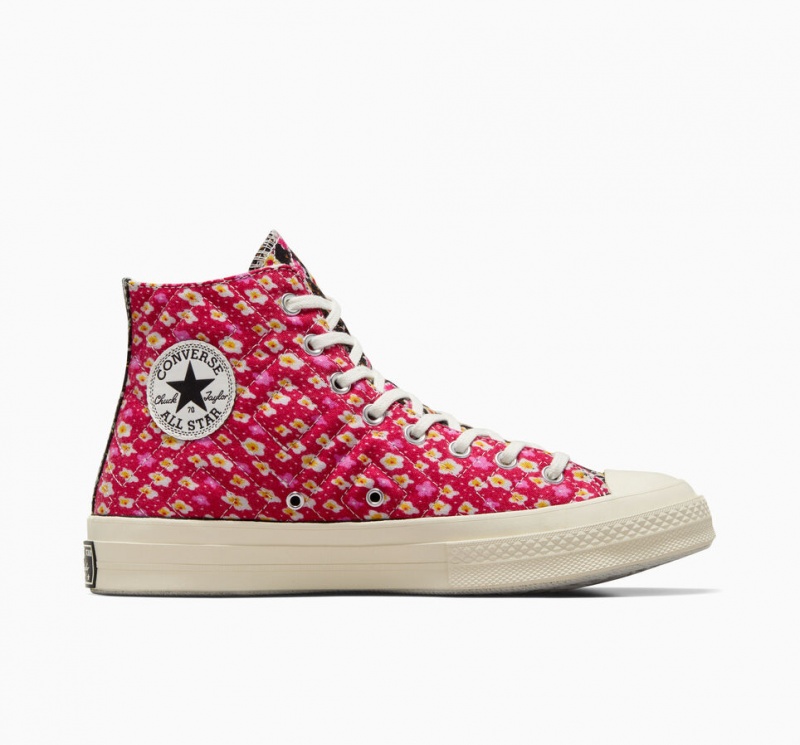 Converse Converse Upcycled Floral Chuck 70 Noir Rouge Bleu | YO3105874