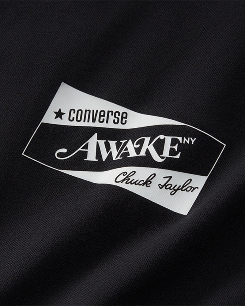 Converse Converse x Awake NY Jersey T-Shirt Noir | HC3264859