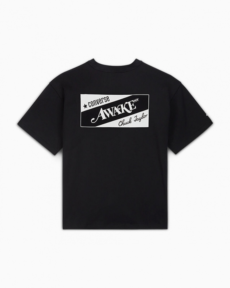 Converse Converse x Awake NY Jersey T-Shirt Noir | HC3264859