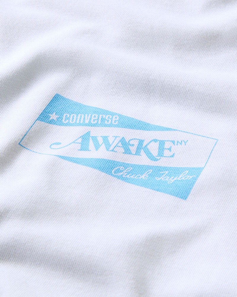 Converse Converse x Awake NY Jersey T-Shirt Blanche | EF3279685