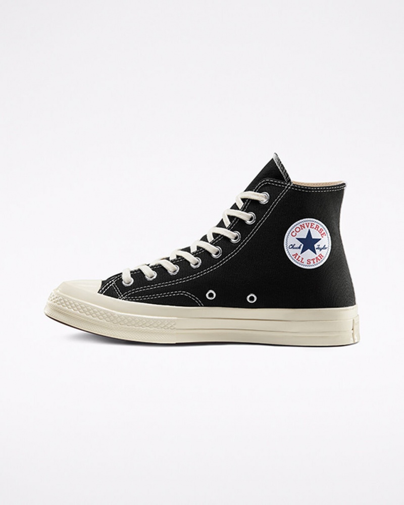 Converse Converse x Comme des Garçons PLAY Chuck 70 Noir Blanche Rouge | UF3815796