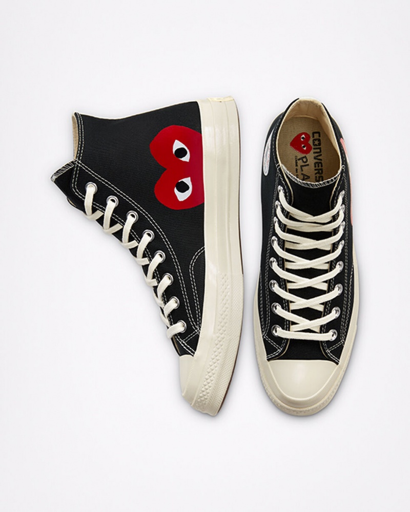 Converse Converse x Comme des Garçons PLAY Chuck 70 Noir Blanche Rouge | UF3815796