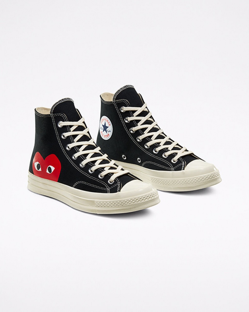 Converse Converse x Comme des Garçons PLAY Chuck 70 Noir Blanche Rouge | UF3815796