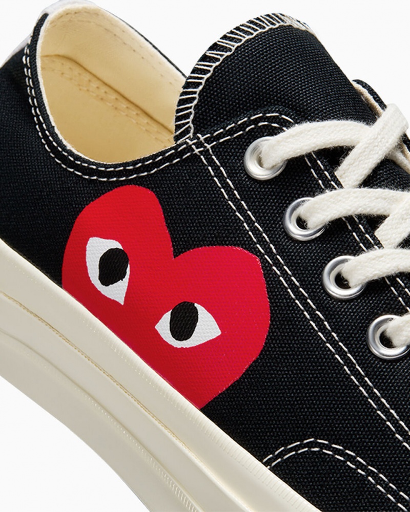 Converse Converse x Comme des Garçons PLAY Chuck 70 Noir Blanche Rouge | IK4970523