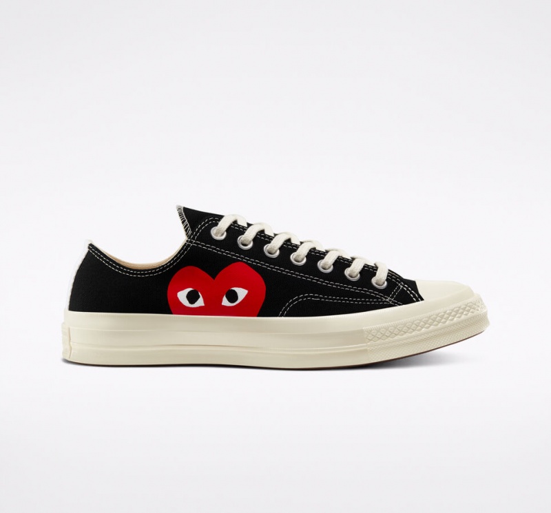 Converse Converse x Comme des Garçons PLAY Chuck 70 Noir Blanche Rouge | IK4970523