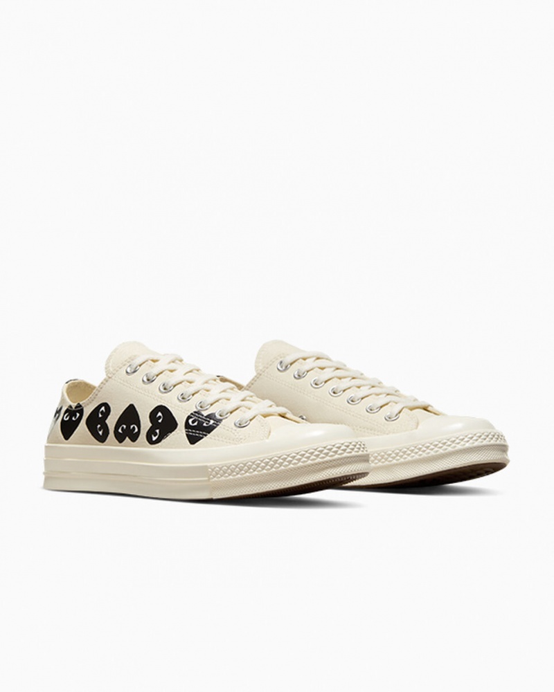 Converse Converse x Comme des Garçons PLAY Chuck 70 Multi Heart Noir | LZ4371958