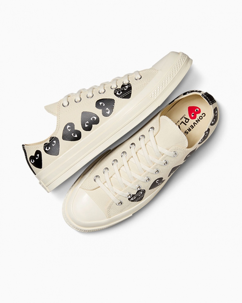 Converse Converse x Comme des Garçons PLAY Chuck 70 Multi Heart Noir | LZ4371958