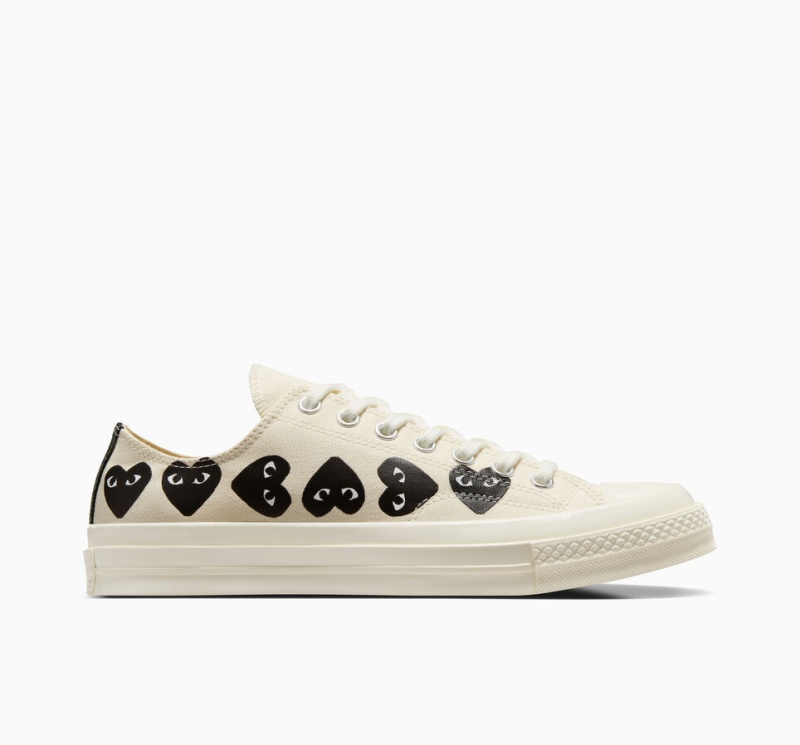 Converse Converse x Comme des Garçons PLAY Chuck 70 Multi Heart Noir | LZ4371958