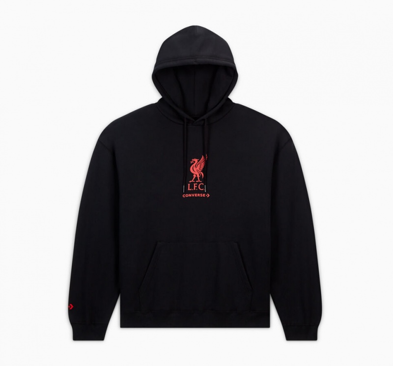 Converse Converse x LFC Loose-Fit Hoodie Noir | JV0598236