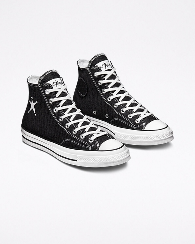 Converse Converse x Stüssy Chuck 70 Noir Blanche Noir | IE3864759