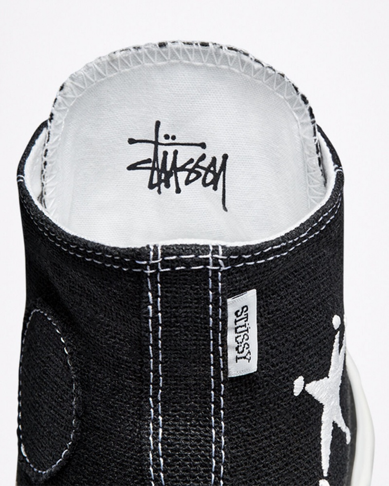 Converse Converse x Stüssy Chuck 70 Noir Blanche Noir | IE3864759