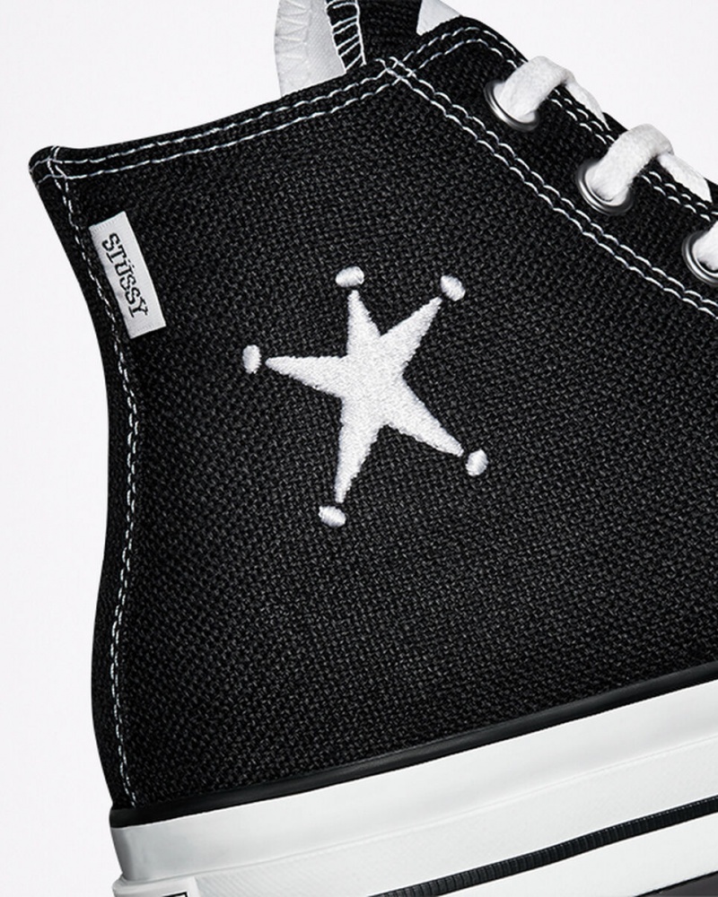 Converse Converse x Stüssy Chuck 70 Noir Blanche Noir | IE3864759