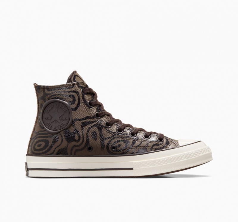 Converse Converse x Wonka Chuck 70 Chocolate Swirl Marron | CG0647523