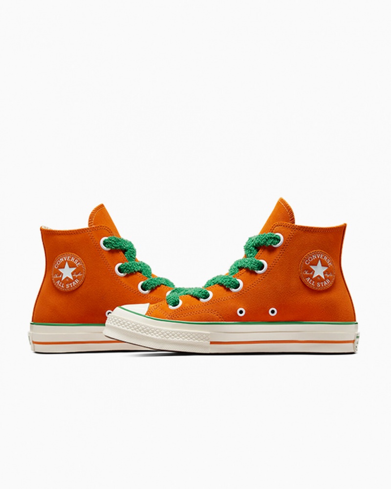 Converse Converse x Wonka Chuck 70 Oompa Loompa Orange Vert | AM7402935