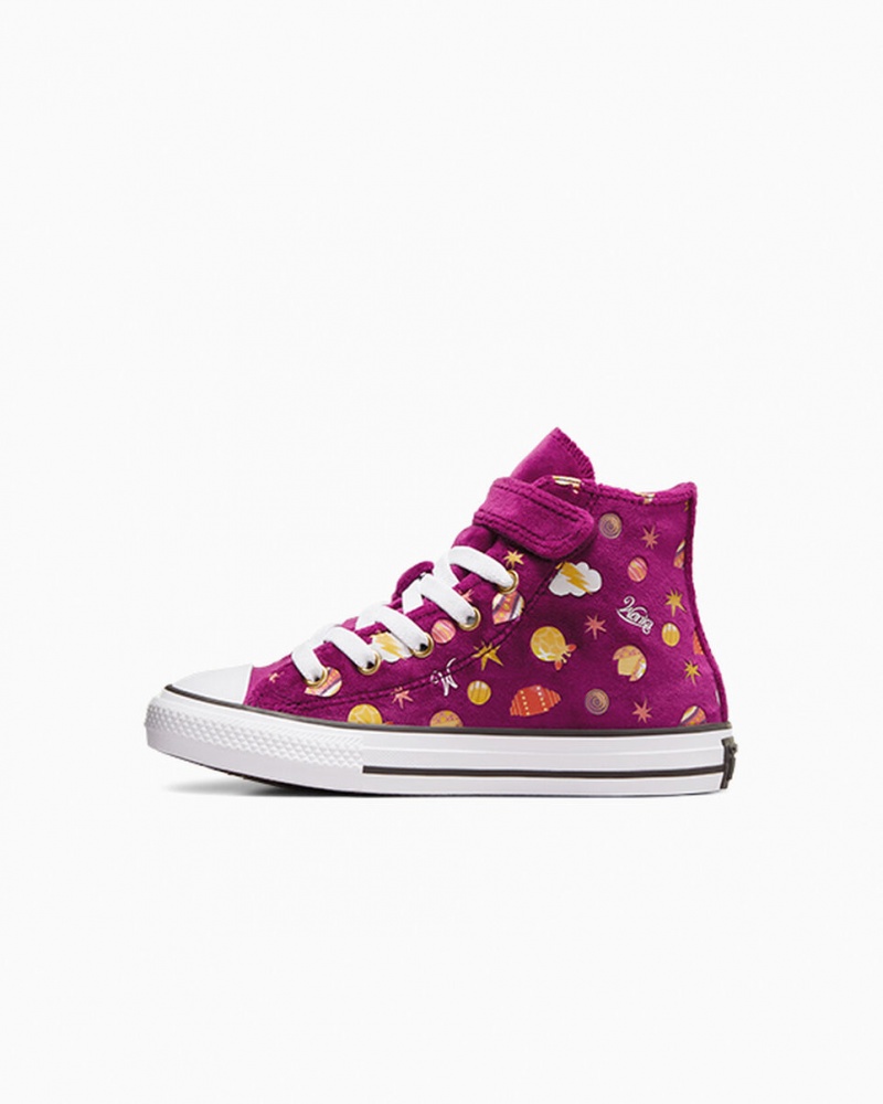 Converse Converse x Wonka Chuck Taylor All Star Easy On Violette Doré Blanche | CM8469130