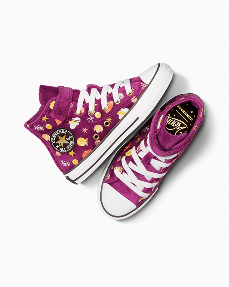 Converse Converse x Wonka Chuck Taylor All Star Easy On Violette Doré Blanche | CM8469130