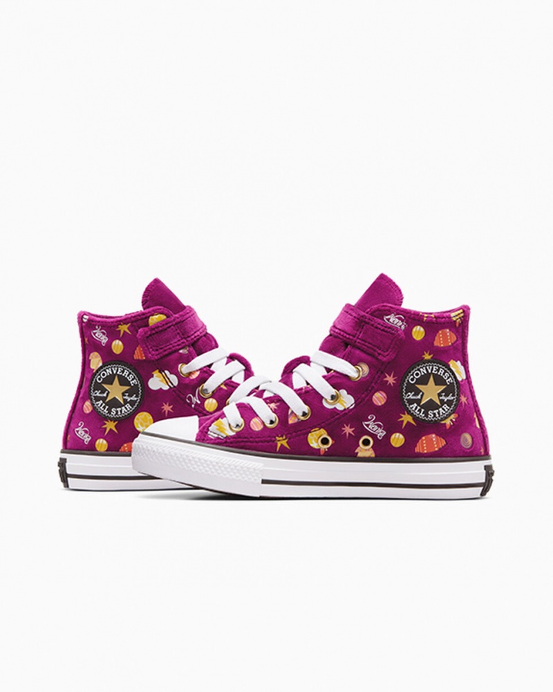 Converse Converse x Wonka Chuck Taylor All Star Easy On Violette Doré Blanche | CM8469130