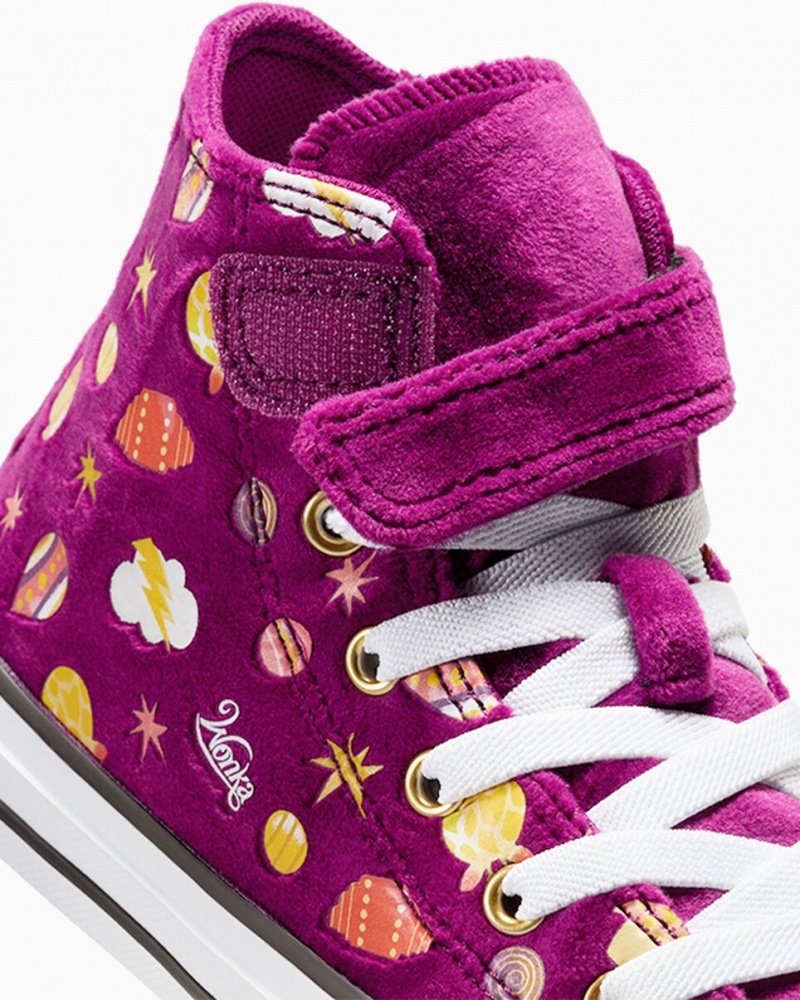 Converse Converse x Wonka Chuck Taylor All Star Easy On Violette Doré Blanche | CM8469130