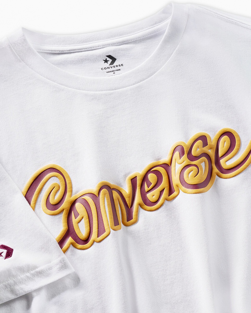 Converse Converse x Wonka T-Shirt Blanche | JG5381604