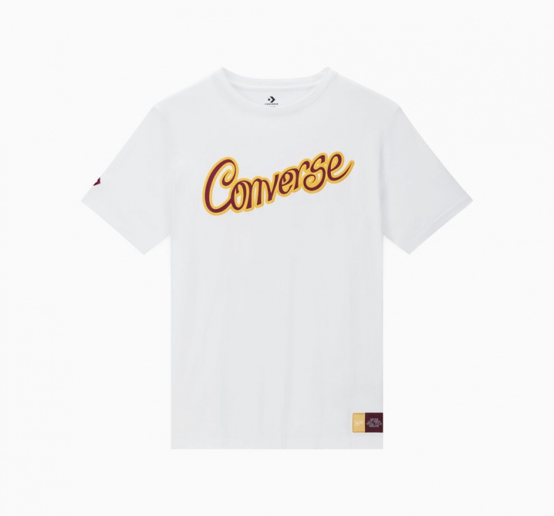 Converse Converse x Wonka T-Shirt Blanche | JG5381604