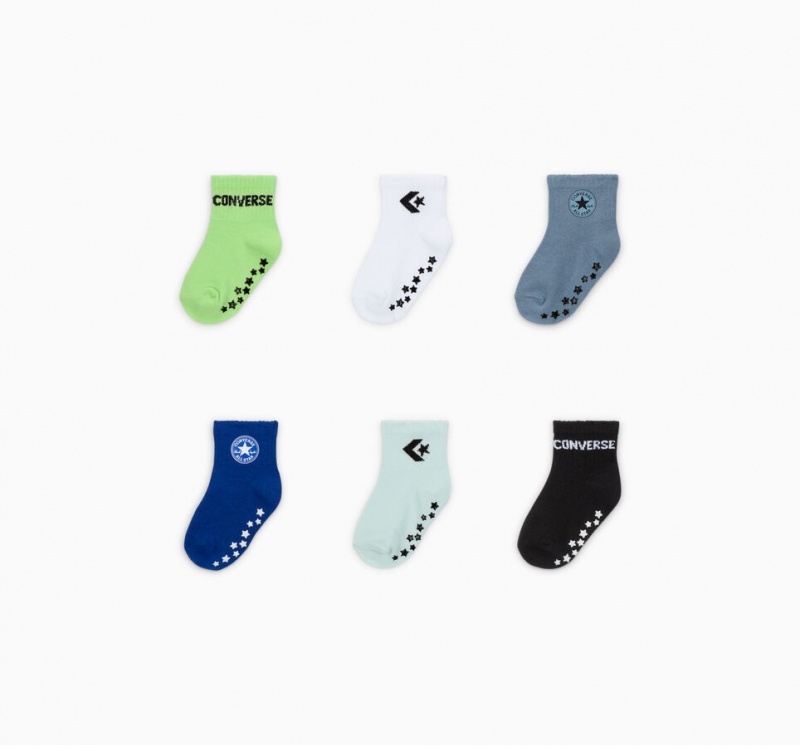 Converse Gripper 6-Pack Socks Vert | SA9820715