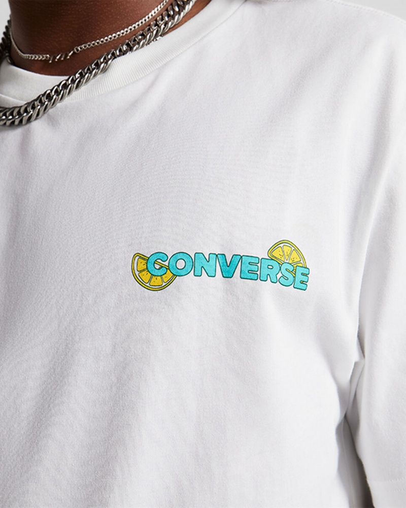 Converse How-To Lemonade T-Shirt Blanche | AI4307826