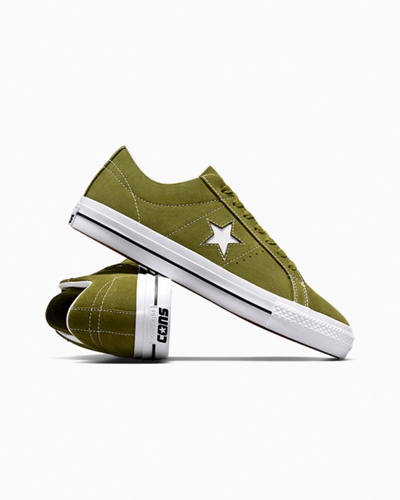 Converse One Star Pro Vert Blanche Noir | HA1693857