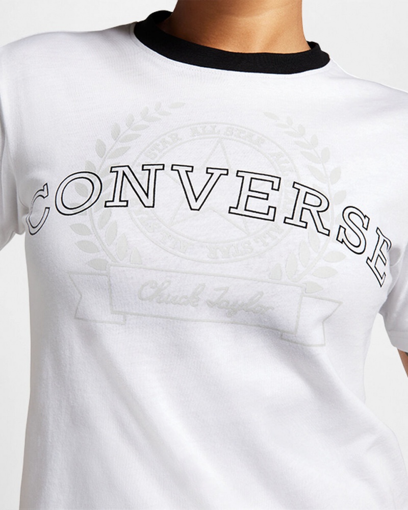 Converse Retro Chuck Taylor T-Shirt Blanche | LA4859673