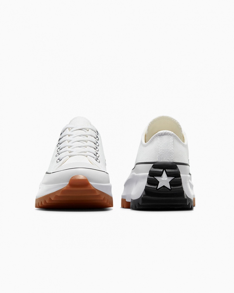 Converse Run Star Hike Plateforme Blanche Noir | ID9513046