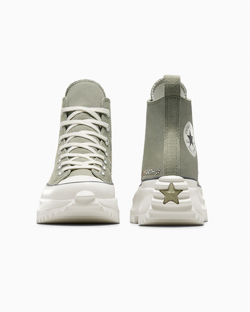 Converse Run Star Hike Plateforme Embroidery Noir | EA1738492