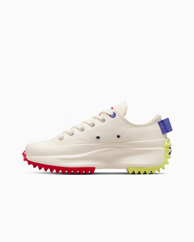 Converse Run Star Hike Plateforme Heel Loop Bleu Rouge | ND2734956