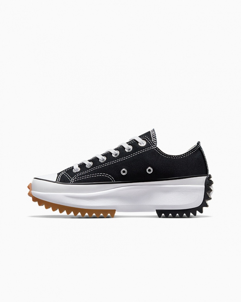 Converse Run Star Hike Plateforme Noir Blanche | DB7510932