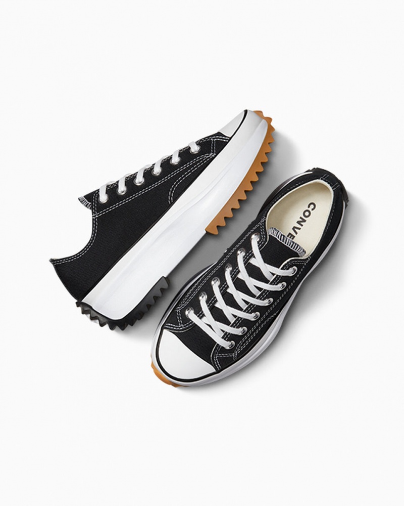 Converse Run Star Hike Plateforme Noir Blanche | DB7510932