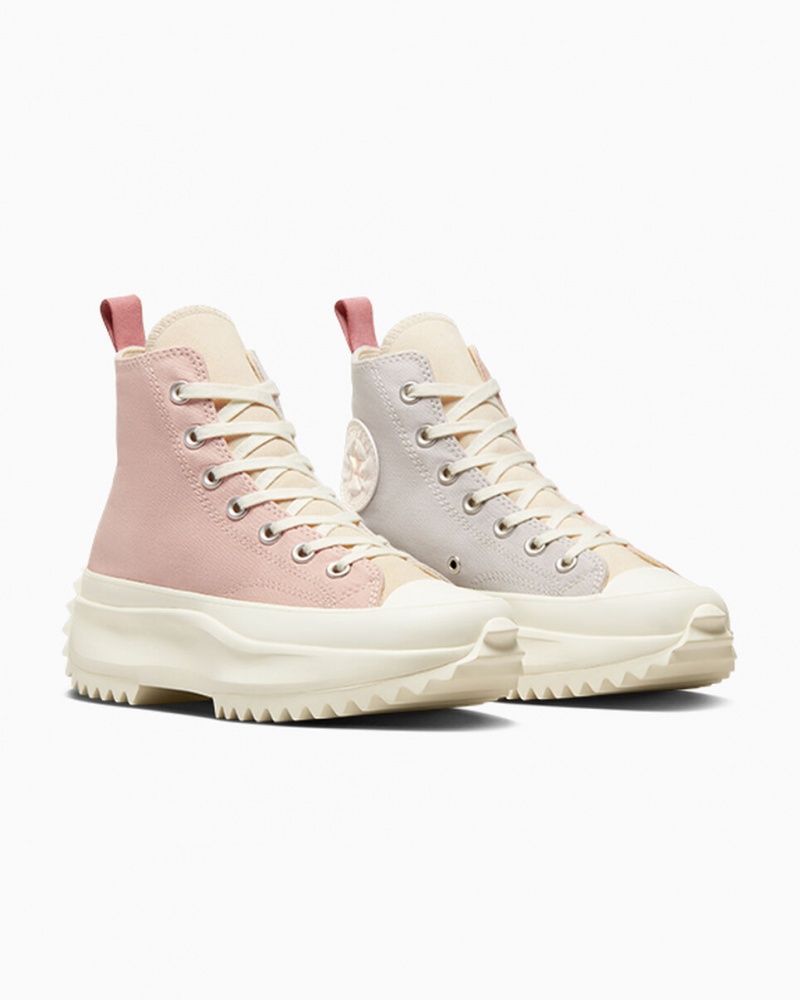 Converse Run Star Hike Plateforme Tri-Color Rose | DY9468012