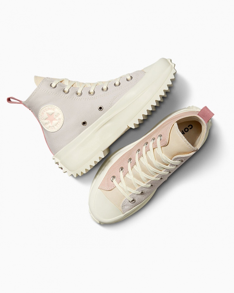 Converse Run Star Hike Plateforme Tri-Color Rose | DY9468012