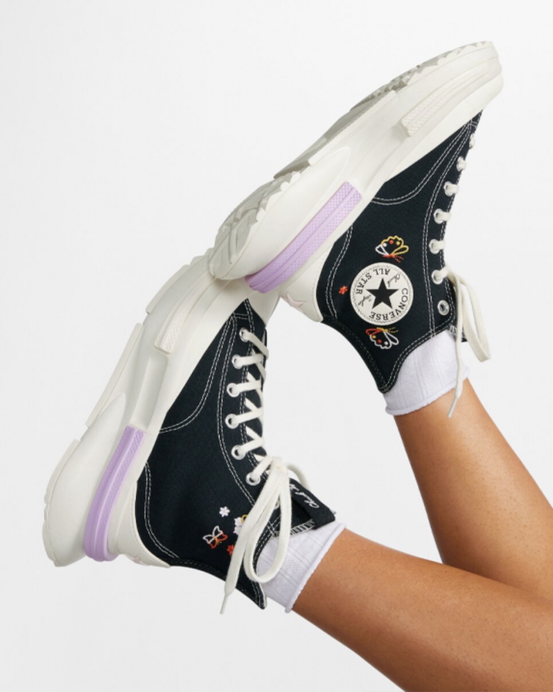 Converse Run Star Legacy CX Plateforme Butterfly Wings Noir | HB0718652