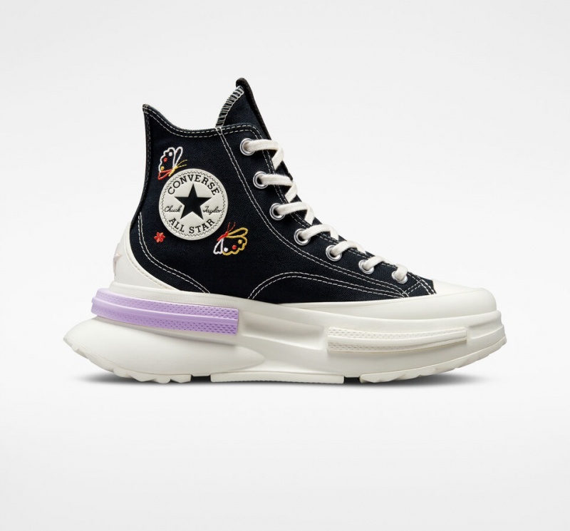 Converse Run Star Legacy CX Plateforme Butterfly Wings Noir | HB0718652